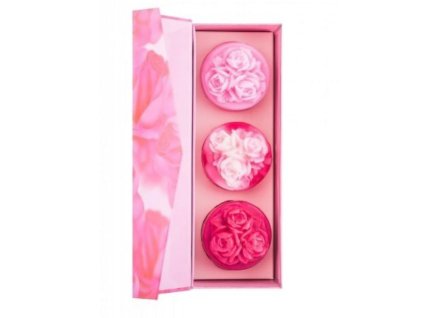 biofresh rose of bulgaria zestaw mydelek rozanych 3x30 g