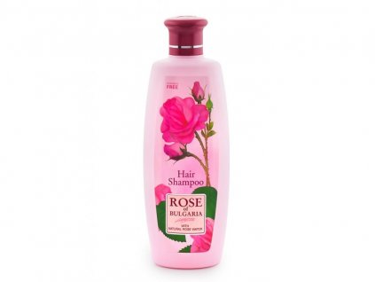 Šampon pro všechny typy vlasů s růžovou vodou Rose of Bulgaria 330 ml