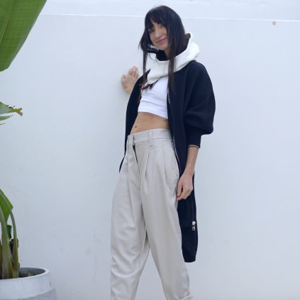 kalhoty SEGURO pattern créme (Velikost L XL)