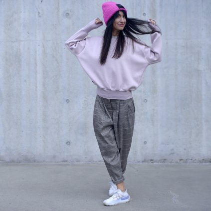 Mikina GREISY pudr ruz (Velikost L)