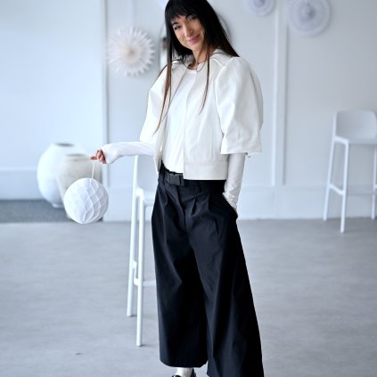 Paloma blazer DENIM WHITE (Velikost L XL)