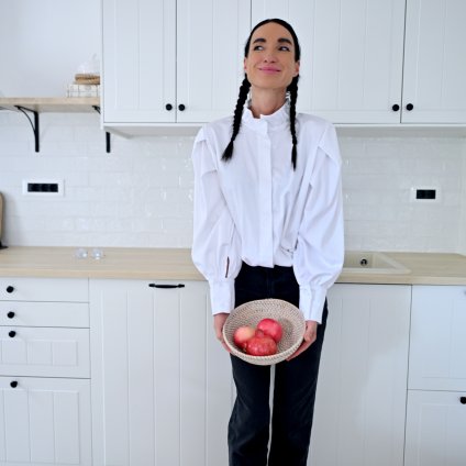 Košile Evaluna White tencel