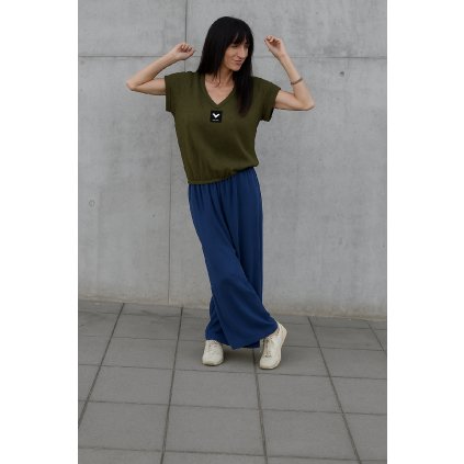 Triko DESEO muselin khaki