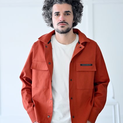 Košile RICO bro Brick  Navrženo a ušito v České republice