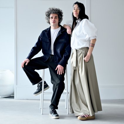 Sukně AITANA long Camel