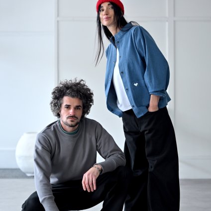 BUnda FIANSÉ jeans midlle blue