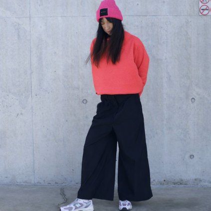 Mikina Fluffy červená