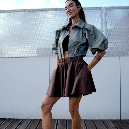 Košile Emily bavlna light Khaki