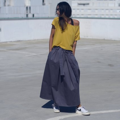 Sukně GRANDIOSA dark grey (Velikost L XL)