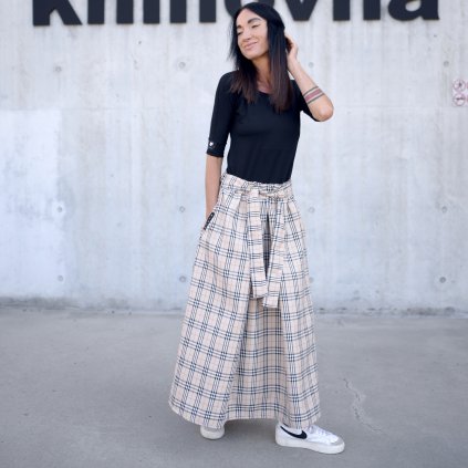 Sukně GRANDIOSA british cube (Velikost L XL)