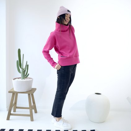 Lokal vlněná čepice SWEET PINK (Velikost uni)