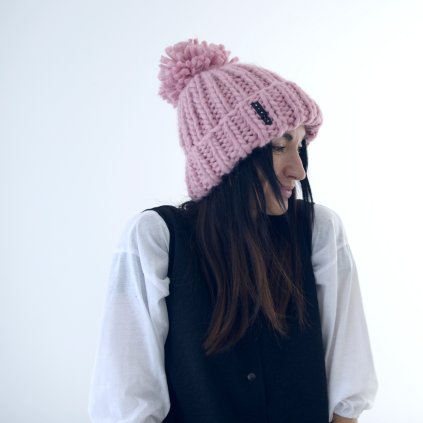 Čepice BAMBOO pink (Velikost uni)