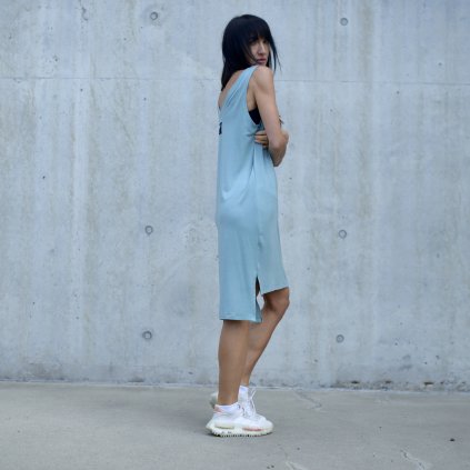 Šaty Catalina 24 modal blue grey  (Velikost L XL)