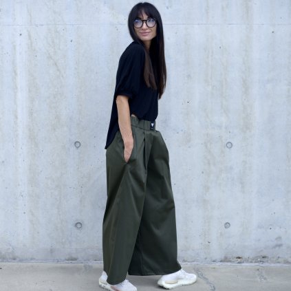 Triko ABRAZZO wide rib BLK (Velikost L XL)