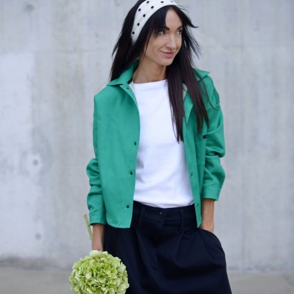 Košile PROXIMA kepr grass (Velikost L XL)