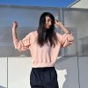 Mikina ARLO knitted sweater apricot (Velikost L XL)