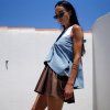 Lisboa košile JEANS light blue