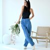Kalhoty KOMODO jeans midlle blue