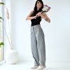 Kalhoty KOMODO  grey melange sleva