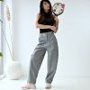Kalhoty KOMODO  grey melange sleva