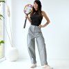 Kalhoty KOMODO  grey melange sleva