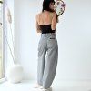 Kalhoty KOMODO  grey melange sleva