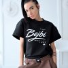 Triko Bejbi Print Black
