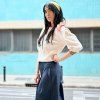 Kalhoty AMANTES jeans navy