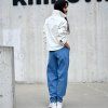 Kalhoty COMPRO jeans midlle blue