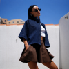 Lisboa košile JEANS navy