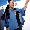 Lisboa košile JEANS midlle blue