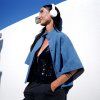 Lisboa košile JEANS midlle blue