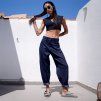Kalhoty COMPRO melange jeans Navy
