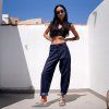 Kalhoty COMPRO melange jeans Navy