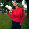 Bomber LAREINA Visk RED