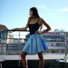 Šortky BUENO Bavlna  light blue