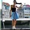 Šortky BUENO Bavlna  light blue