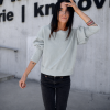 Mikina ARLO PERFORE rich mint