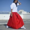 Sukně GRANDIOSA red (Velikost L XL)