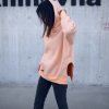 Mikina Porfavor apricot (Velikost uni)