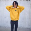 Mikina ARLO BRAID hořčice (Velikost L)