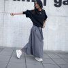 Sukně GRANDIOSA GREY jeans (Velikost L XL)