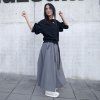 Sukně GRANDIOSA GREY jeans (Velikost L XL)