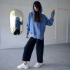 Mikina Porfavor blue (Velikost uni)