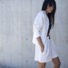 Bomber LAREINA 3D créme (Velikost L XL)