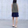 Top PAPEL roll madeira khaki (Velikost L XL)