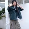 Bunda OLVIDA soft dark green (Velikost uni)
