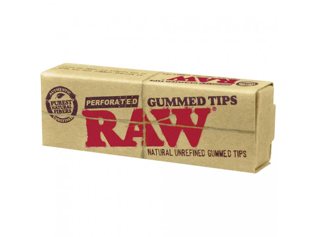 raw perforated gummed tips