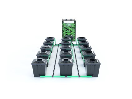 ALIEN RDWC 15 Pot 20L Black Series