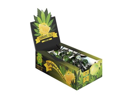 cannabis lemon haze lollies display carton 70s canna90L 1
